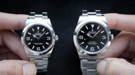 rolex explorer 1 on wrist|rolex explorer 36mm vs 40mm.